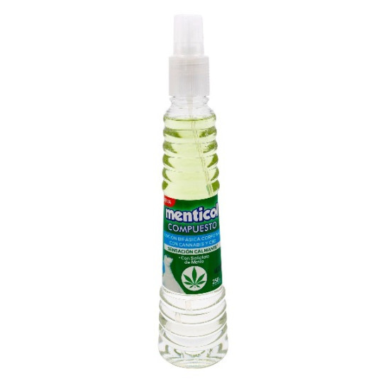 MENTICOL BIFASICA CORPORAL CANNABIS 250 ML