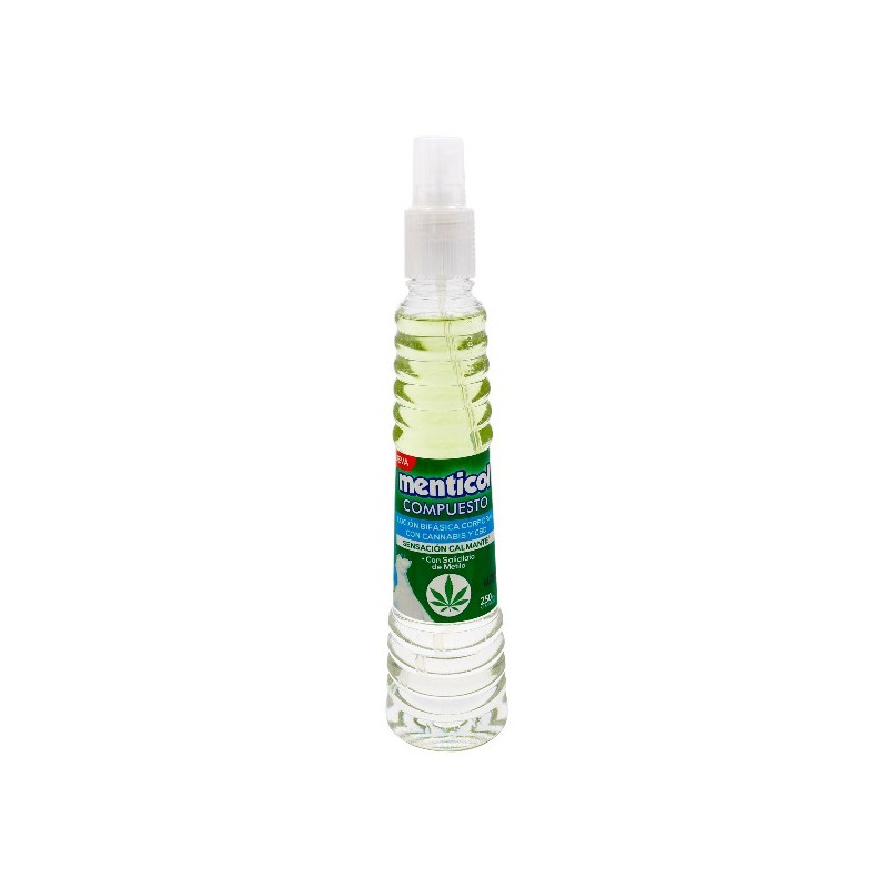 MENTICOL BIFASICA CORPORAL CANNABIS 250 ML