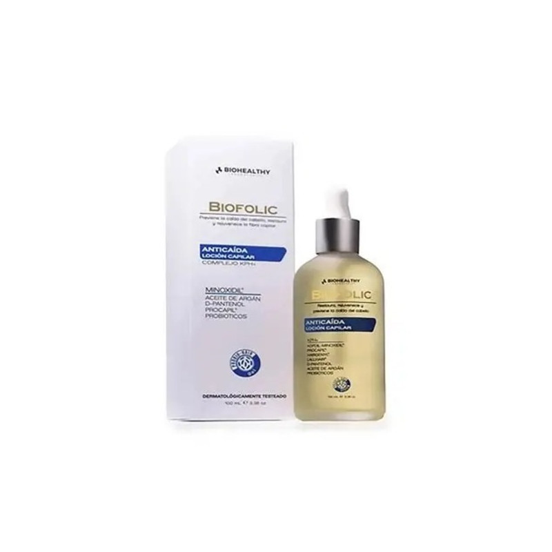BIOFOLIC LOCION CAPILAR ANTICAIDA AZUL 100ML