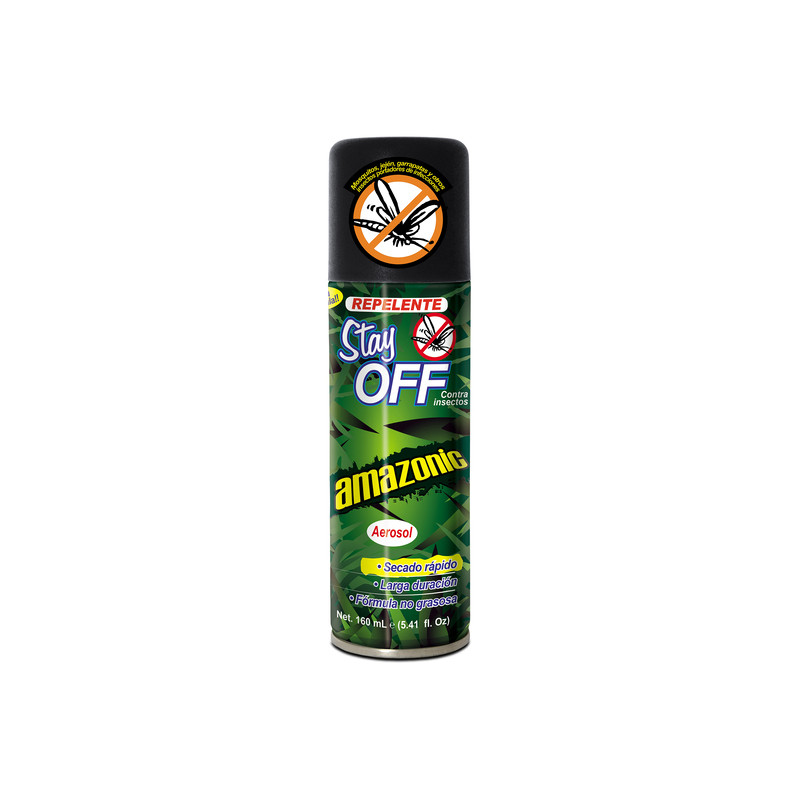 REPELENTE STAY OFF AEROSOL AMAZONIC 160 ML