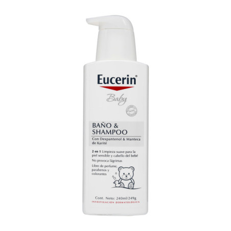 EUCERIN BABY BAÑO SHAMPOO 240 ML