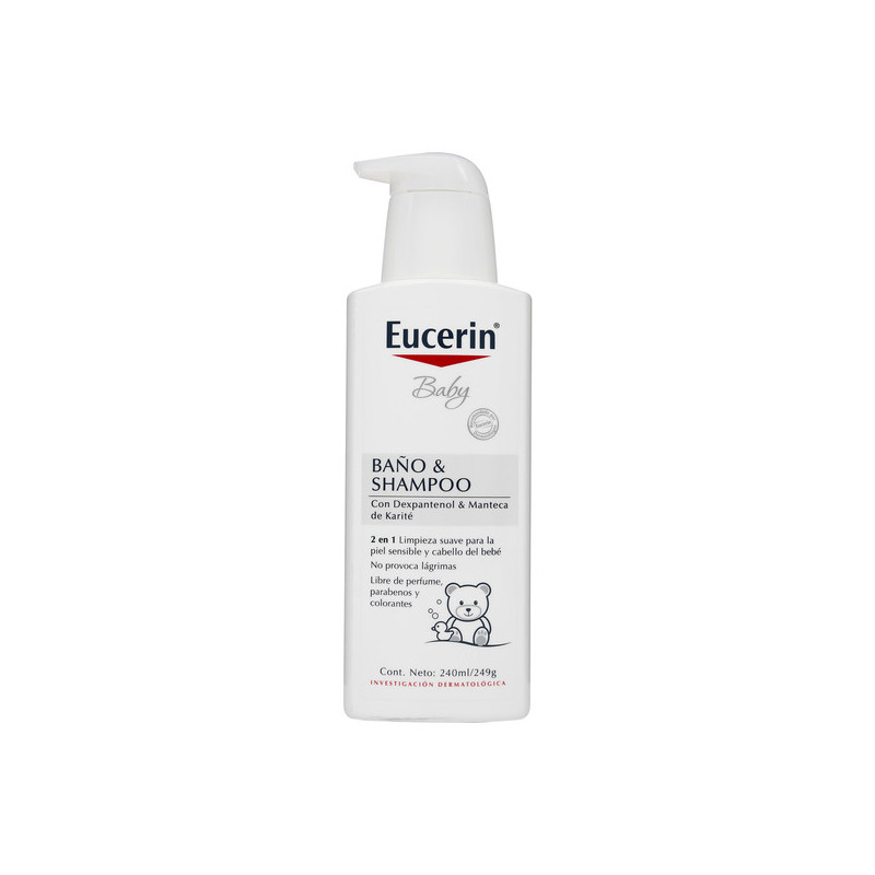 EUCERIN BABY BAÑO SHAMPOO 240 ML