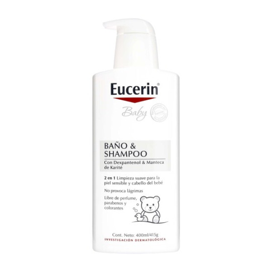 EUCERIN BABY BAÑO SHAMPOO 400 ML