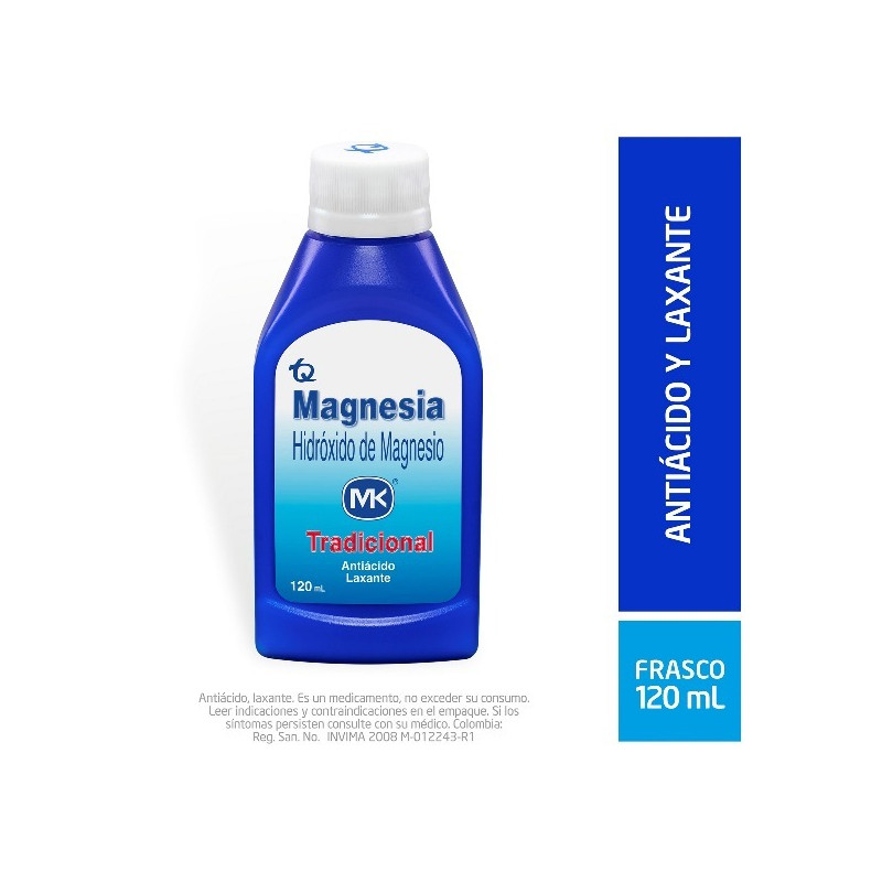 MAGNESIA SUSPENSION 120 ML MK