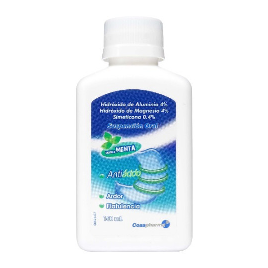 HIDROXIDO ALUMINIO MAGNESIO SIMETICONA 150 ML COASPHARMA