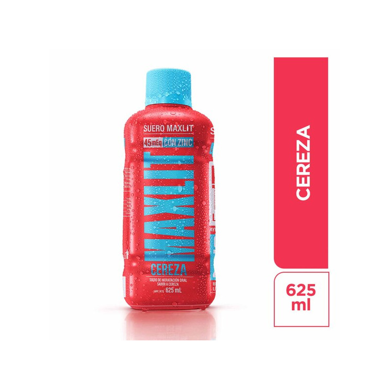 MAXLIT SUERO HIDRATANTE 45 CEREZA 625 ML