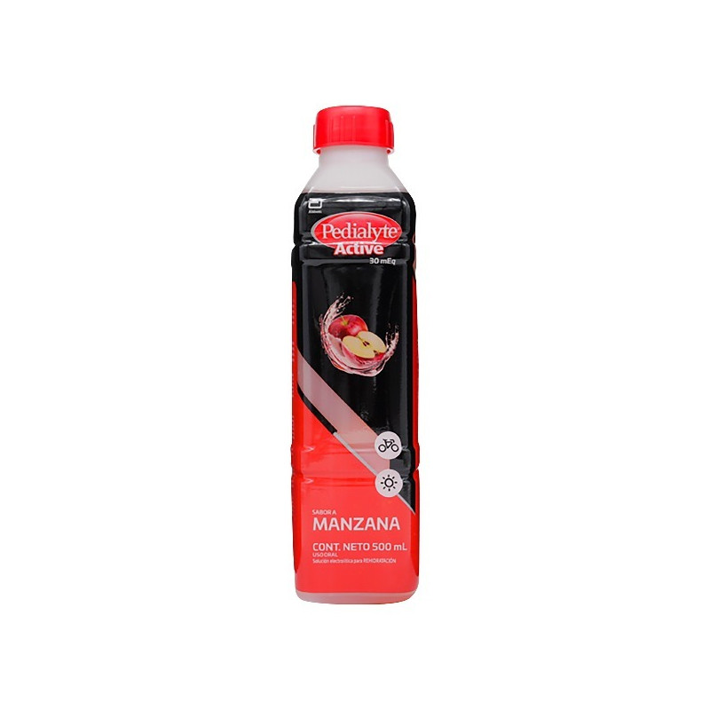 PEDIALYTE 30 ZINC MANZANA 500 ML