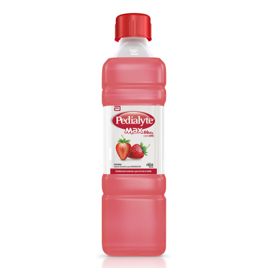 PEDIALYTE 60 ZINC FRESA 500 ML