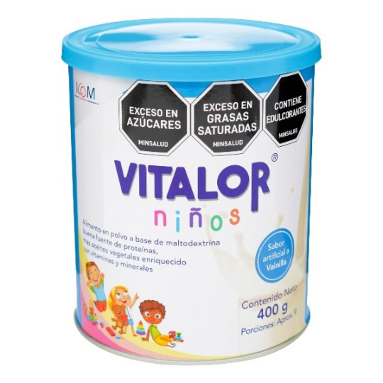 VITALOR NIÑOS VAINILLA 400 G