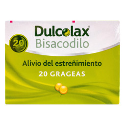 DULCOLAX 5 MG 20 GRAGEAS