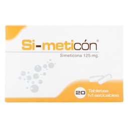 SI METICON 125 MG 20 TABLETAS MASTICABLES