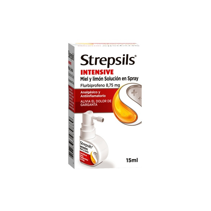 STREPSILS SPRAY INTENSIVE MIEL Y LIMON 15 ML
