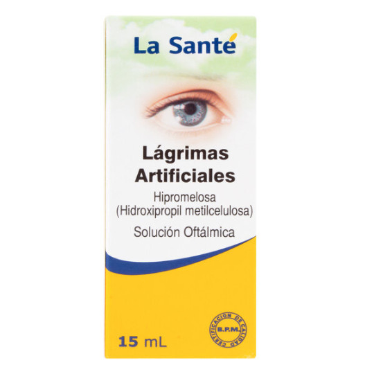 LAGRIMAS ARTIFICIALES SOLUCION OFTALMICA 15 ML LA SANTE