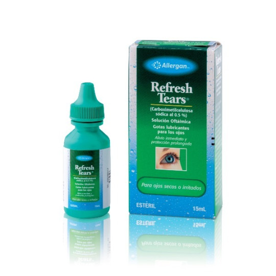 REFRESH TEARS SOLUCION OFTALMICA 15 ML