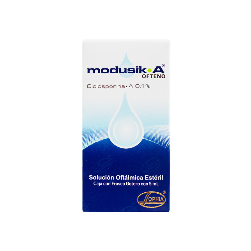MODUSIK A 0.1% COLIRIO 5 ML