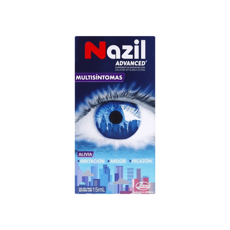 NAZIL ADVANCE SOLUCION OFTALMICA 15 ML
