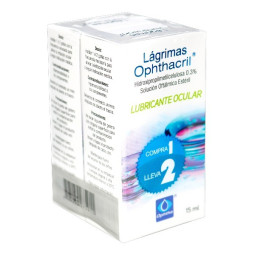 OPHTHACRIL COLIRIO 15 ML 2 UNIDADES