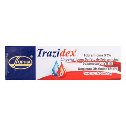 TRAZIDEX UNGUENTO OFTALMICO 3.5 G