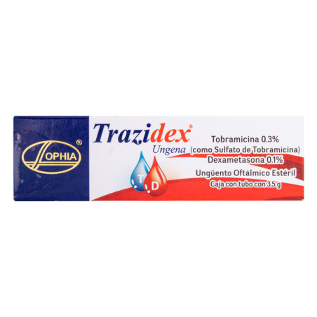 TRAZIDEX UNGUENTO OFTALMICO 3.5 G