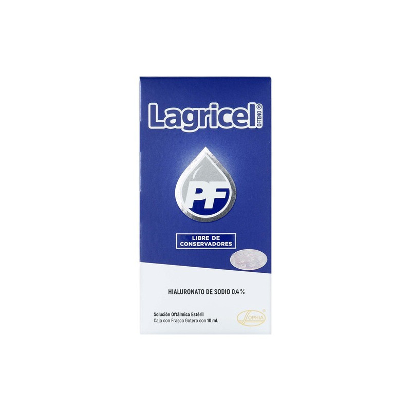LAGRICEL PF SOLUCION OFTALMICA 10 ML