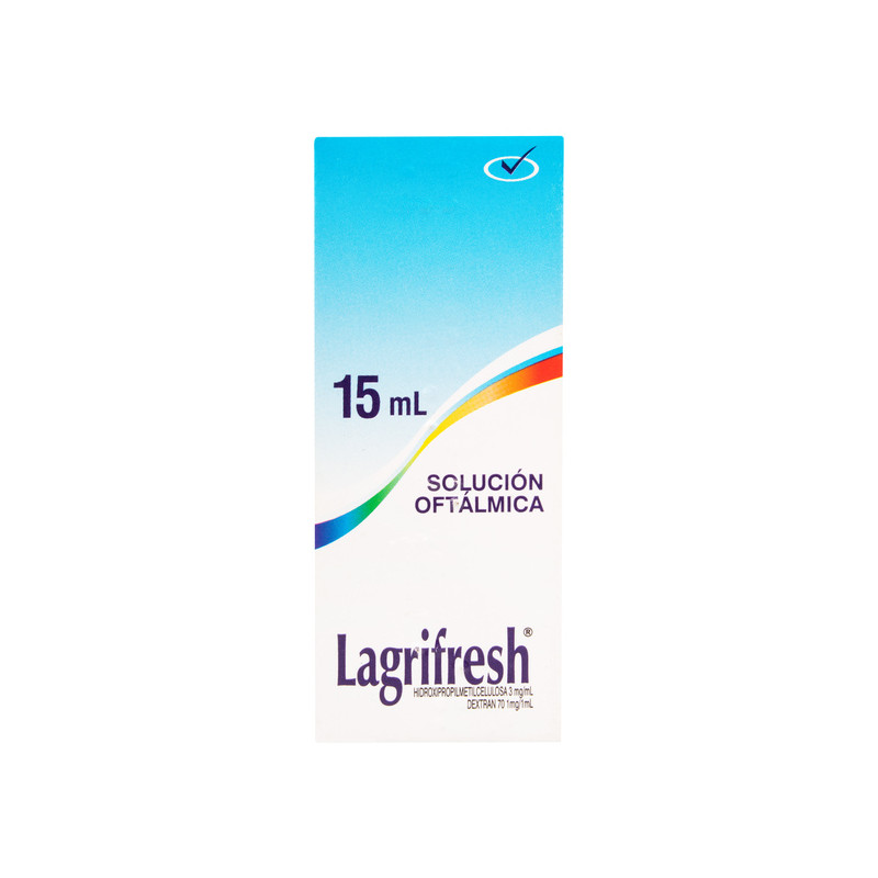 LAGRIFRESH SOLUCION OFTALMICA 15 ML