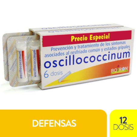 OSCILLOCOCCINUM 6 DOSIS X 2