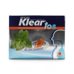 KLEAR TOS 8 MG 20 CAPSULAS BLANDAS