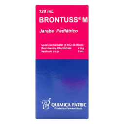 BRONTUSS-M JARABE PEDIATRICO 120 ML