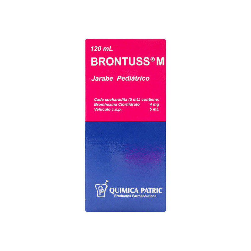 BRONTUSS-M JARABE PEDIATRICO 120 ML