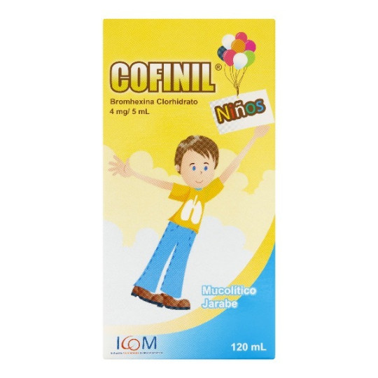 COFINIL JARABE 4MG/5ML NIÑOS 120 ML