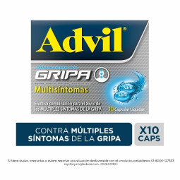 ADVIL GRIPA 10 CAPSULAS BLANDAS