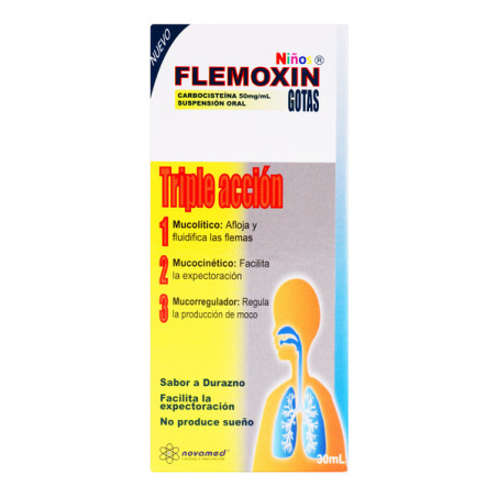 FLEMOXIN GOTAS 50MG/ML NIÑOS 30 ML