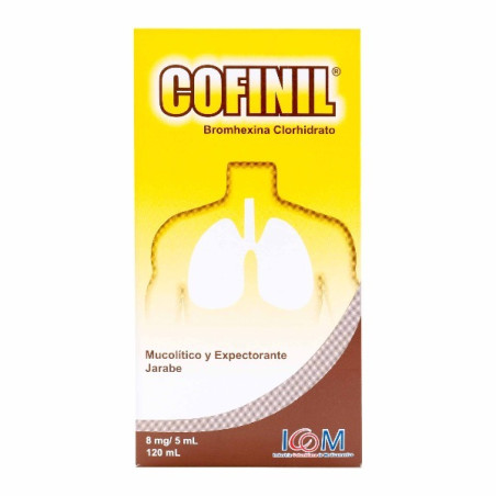 COFINIL JARABE 8MG/5ML ADULTO 120 ML