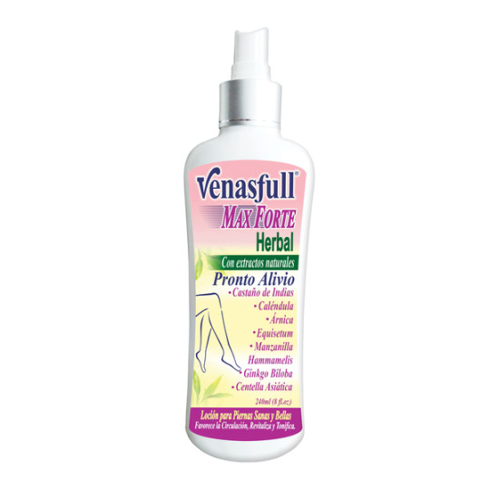 VENASFULL LOCION TOPICA MAX FORTE HERBAL 240 ML