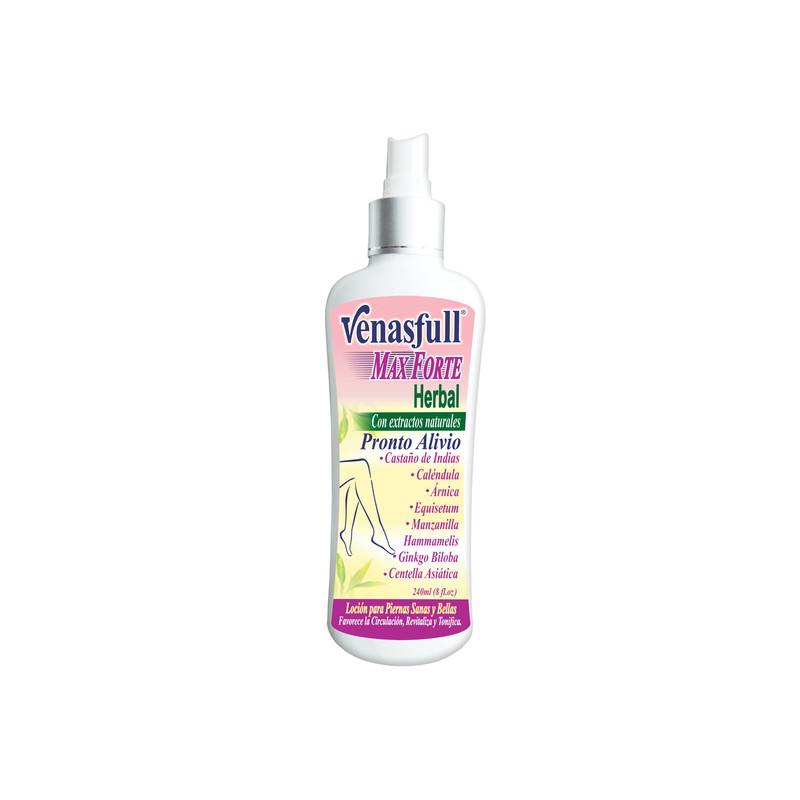 VENASFULL LOCION TOPICA MAX FORTE HERBAL 240 ML