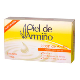 PIEL DE ARMIÑO JABON AZUFRE 100 G