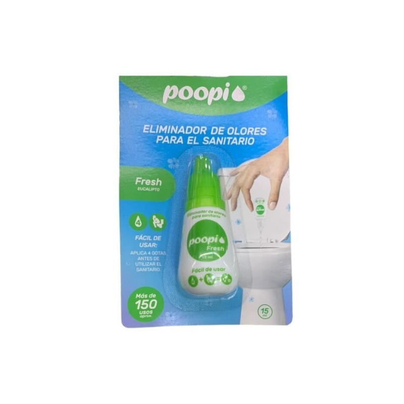 POOPI ELIMINADOR DE OLORES FRESH EUCALIPTO 15 ML