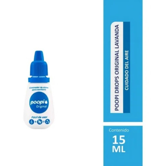 POOPI ELIMINADOR DE OLORES ORIGINAL LAVANDA 15 ML
