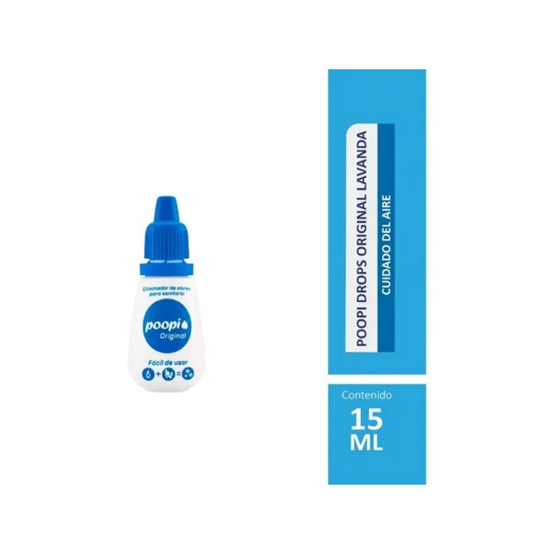 POOPI ELIMINADOR DE OLORES ORIGINAL LAVANDA 15 ML