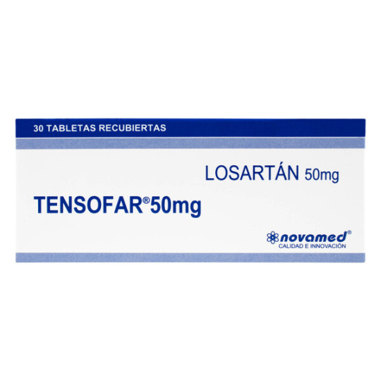 TENSOFAR LOSARTAN 50 MG 30 TABLETAS