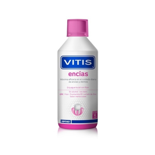 VITIS ENJUAGUE BUCAL ENCIAS 500 ML