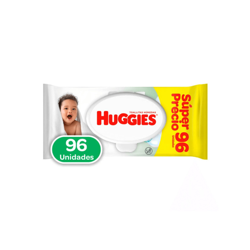 HUGGIES TOALLITAS ACTIVE FRESH 96 UNIDADES