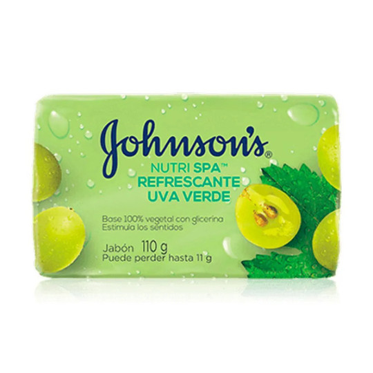 JABON JOHNSONS REFRESCANTE UVA VERDE 110 G