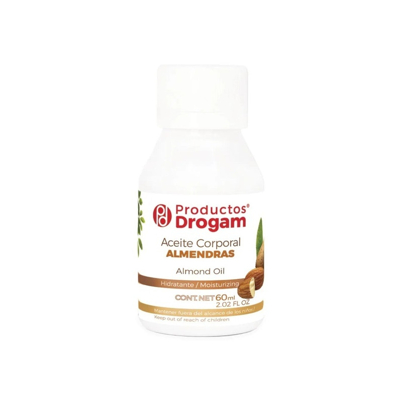 ACEITE CORPORAL ALMENDRAS 60 ML DROGAM