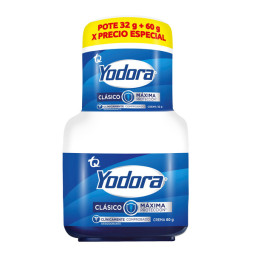YODORA CREMA POTE 60G + 32G 2 UNIDADES