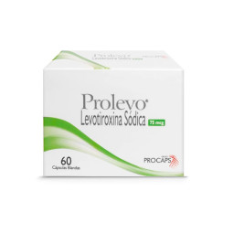 PROLEVO 75 MCG 60 CAPSULAS