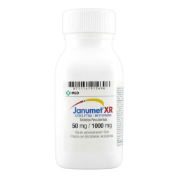 JANUMET XR 50/1000MG 56 TABLETAS RECUBIERTAS
