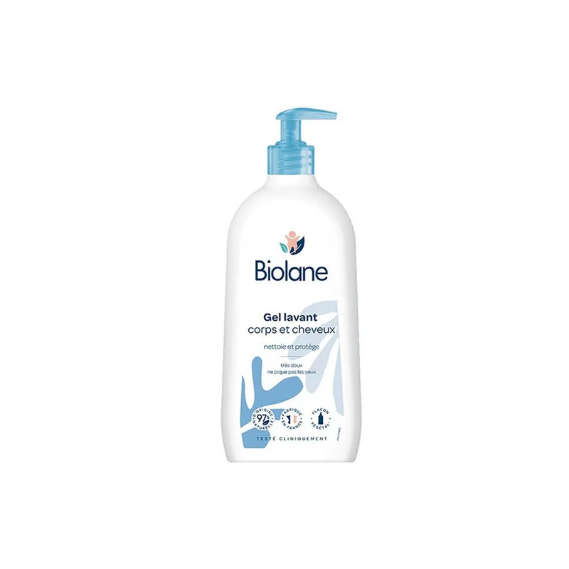 BIOLANE SOLUCION LIMPIADORA CUERPO Y CABELLO 750 ML