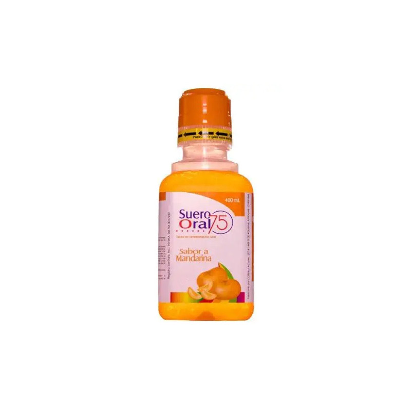 SUERO ORAL 75 MANDARINA 400 ML CORPAUL