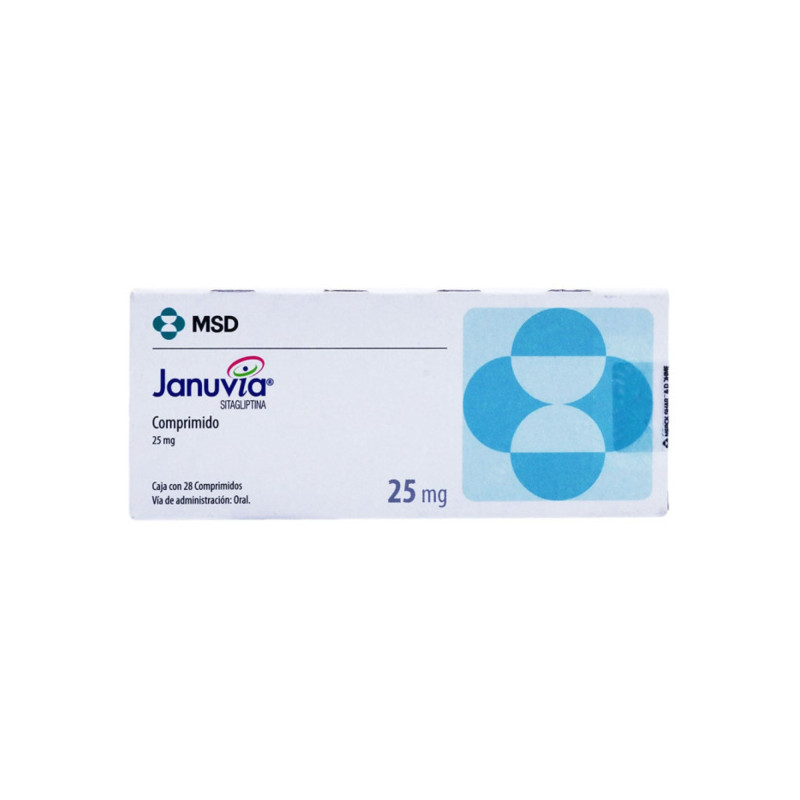 JANUVIA 25 MG 28 TABLETAS